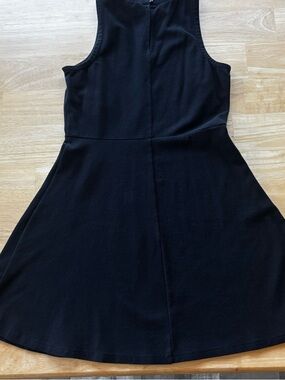 Old Navy Black Mini A-Line Dress